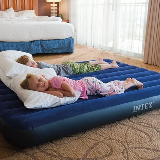 Matela gonflable + 🎁 Pompe électrique offerte